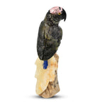 Tucson Find - Gem Decor Parrot Figurine (Length 4 cm, Height - 12 Cm) - Green
