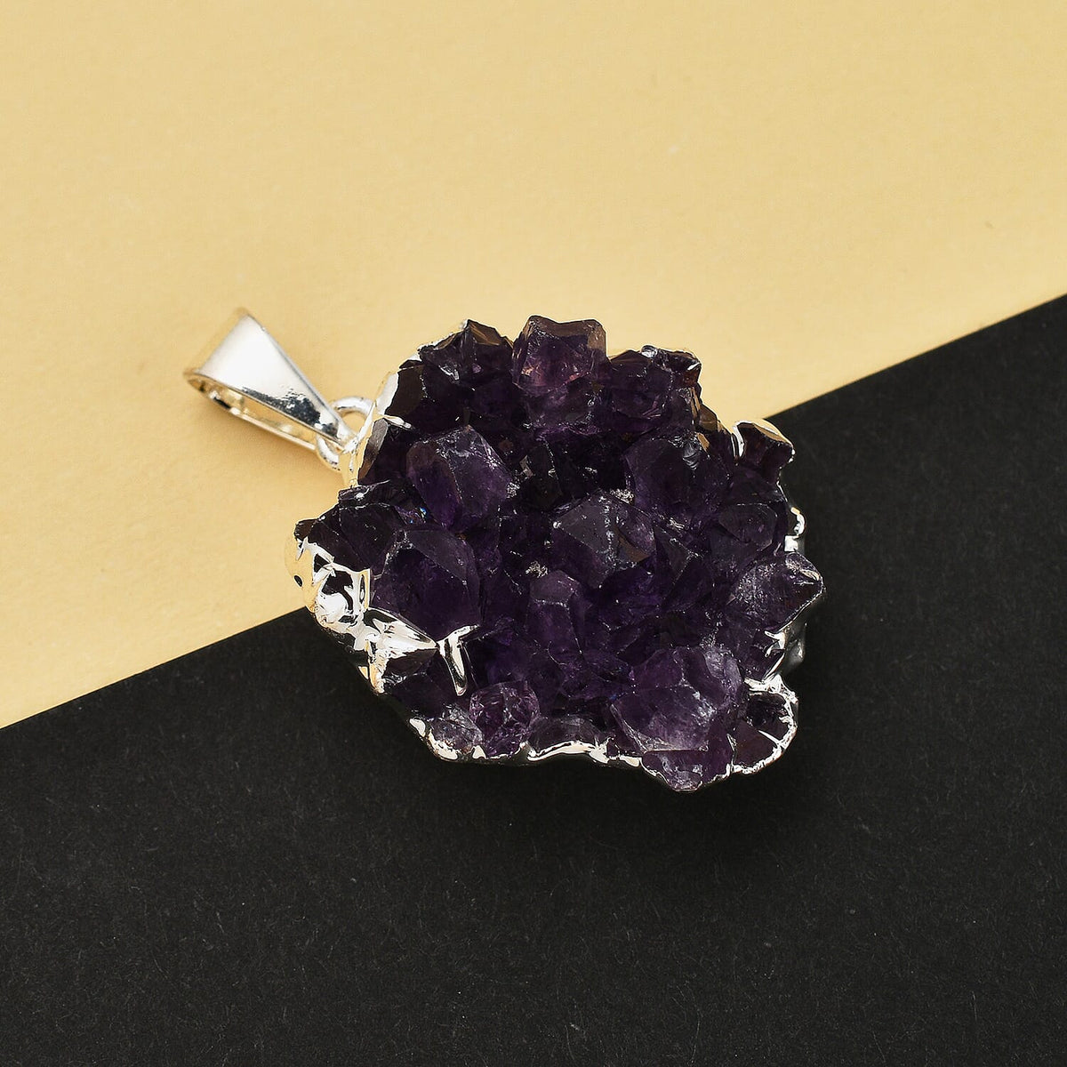 Tucson Find- Amethyst Crystal Pendant 7795070 1