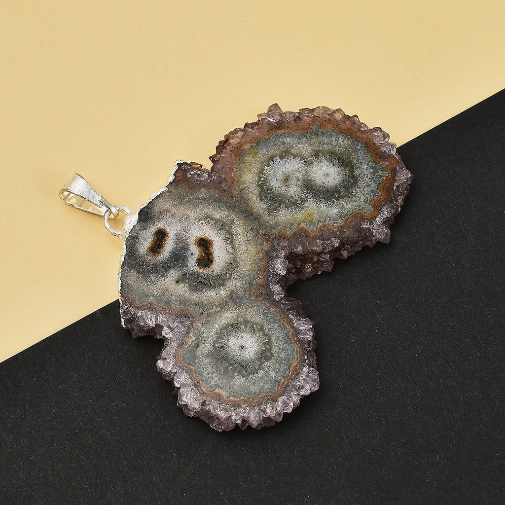 Tucson Find- Amethyst Crystal Pendant