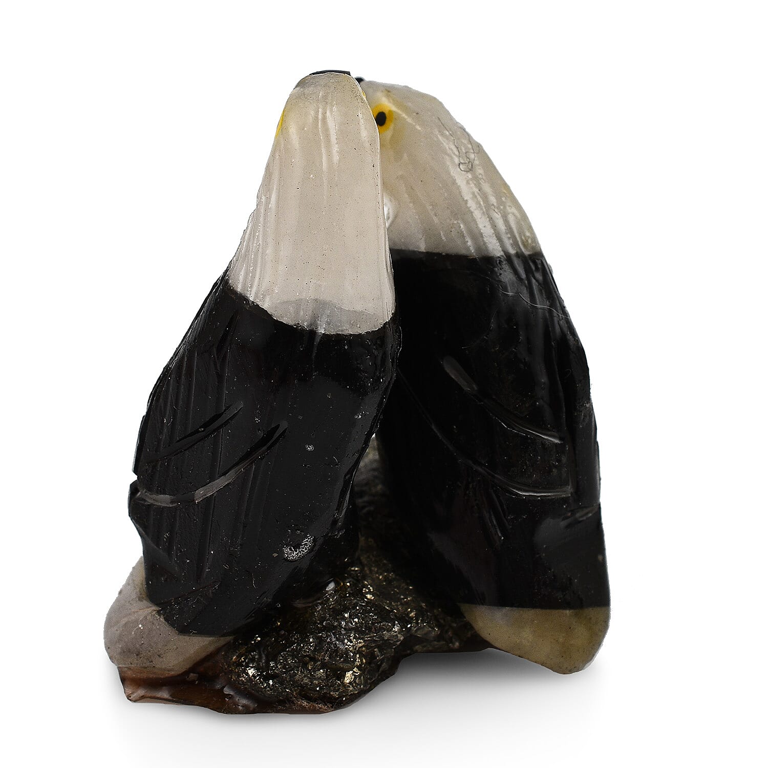 Tucson Find - Gem Decor Duck Couple Figurine - Black 7776406 1