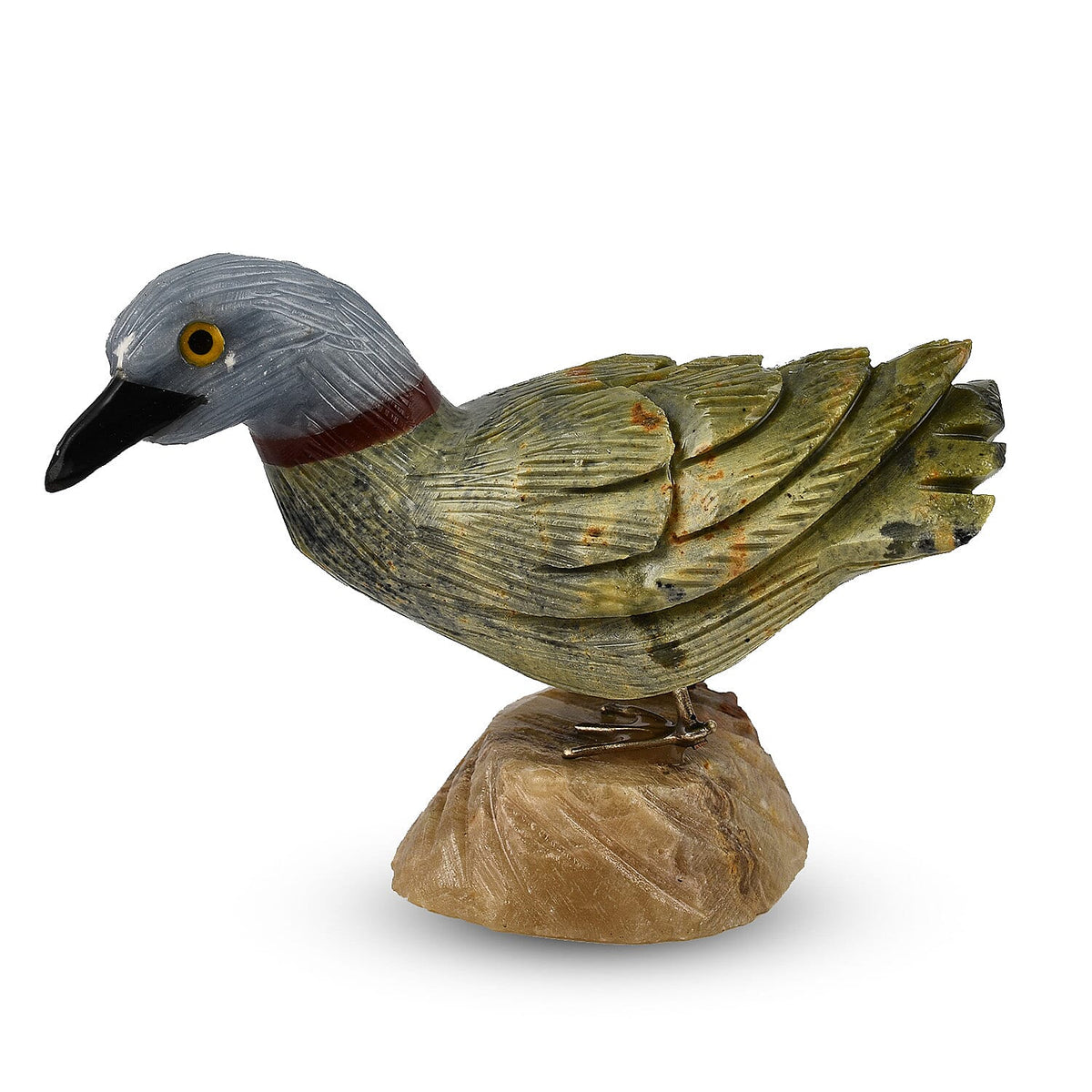Tucson Find - Gem Decor Duck Figurine - Green 7507156 0