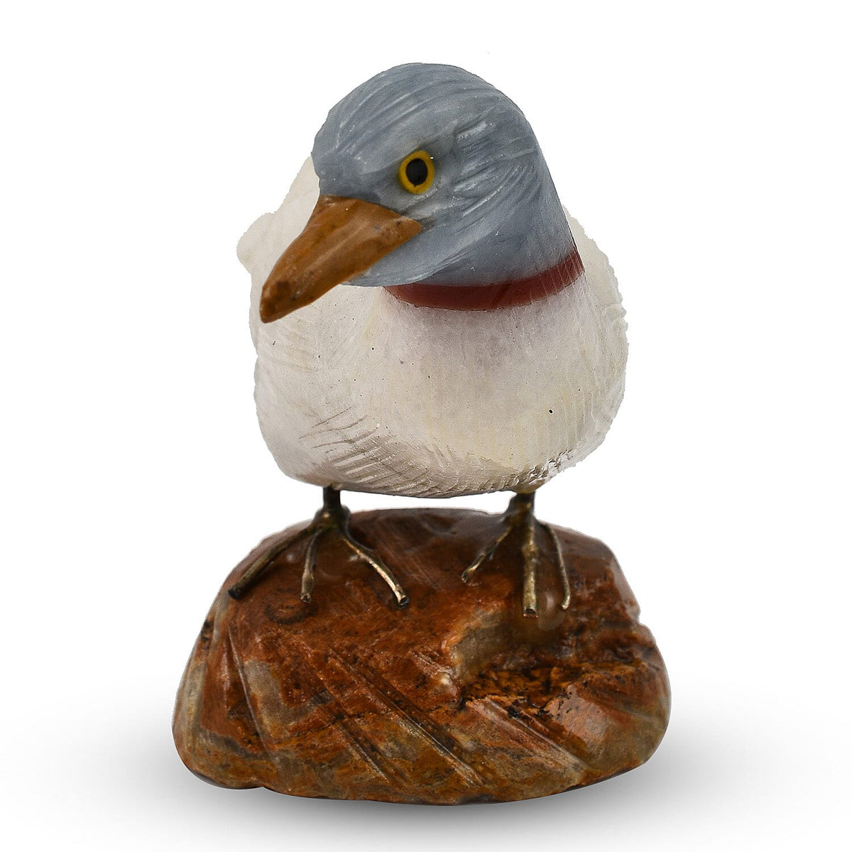 Tucson Find - Gem Decor Duck Figurine (Length 4.5 cm, Height - 8.50 Cm) - White 7776405 2