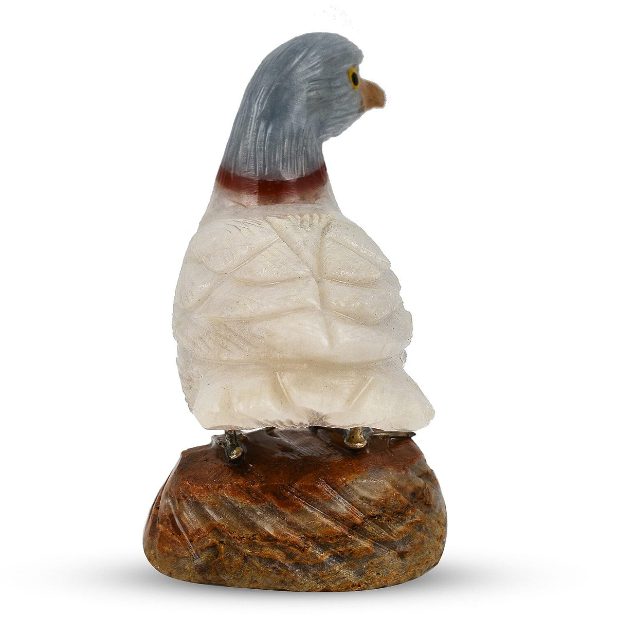 Tucson Find - Gem Decor Duck Figurine (Length 4.5 cm, Height - 8.50 Cm) - White 7776405 4