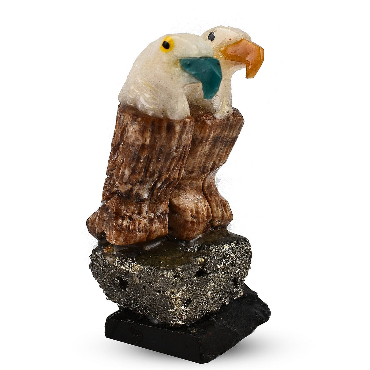 Tucson Find - Gem Decor Eagle Couple Figurine - Brown 7776408 2