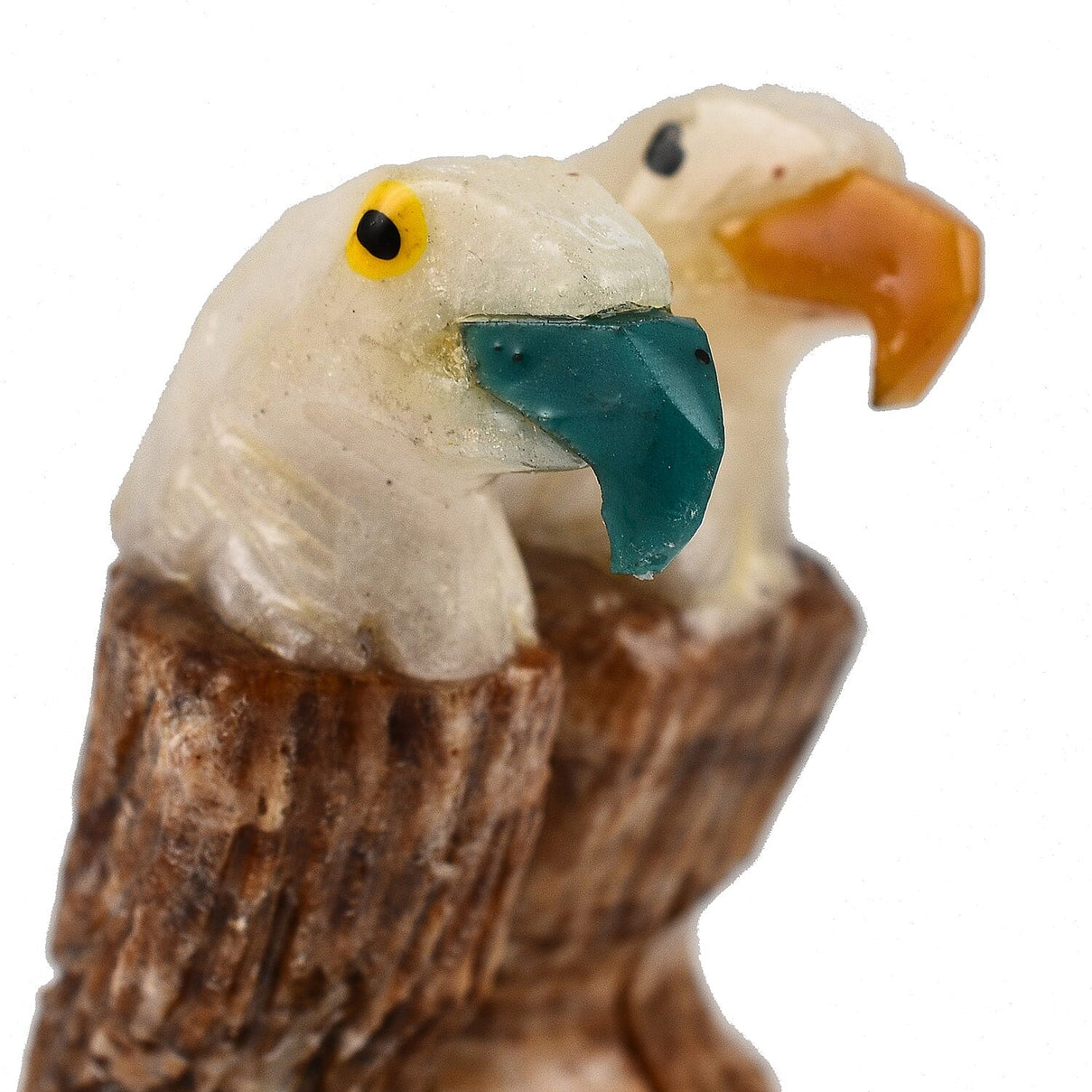 Tucson Find - Gem Decor Eagle Couple Figurine - Brown 7776408 3