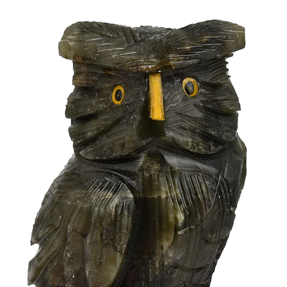 Tucson Find - Gem Decor Owl Figurine - Green 7507145 1