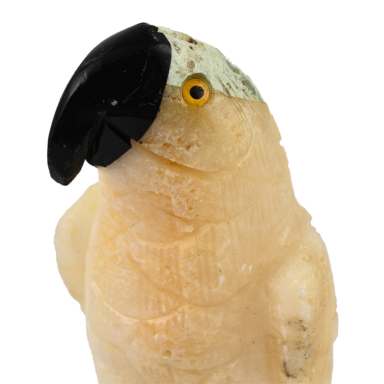 Tucson Find - Gem Decor Parrot Figurine - White 7507164 1