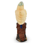 Tucson Find - Gem Decor Parrot Figurine (Length 4 cm, Height - 12 Cm) - White