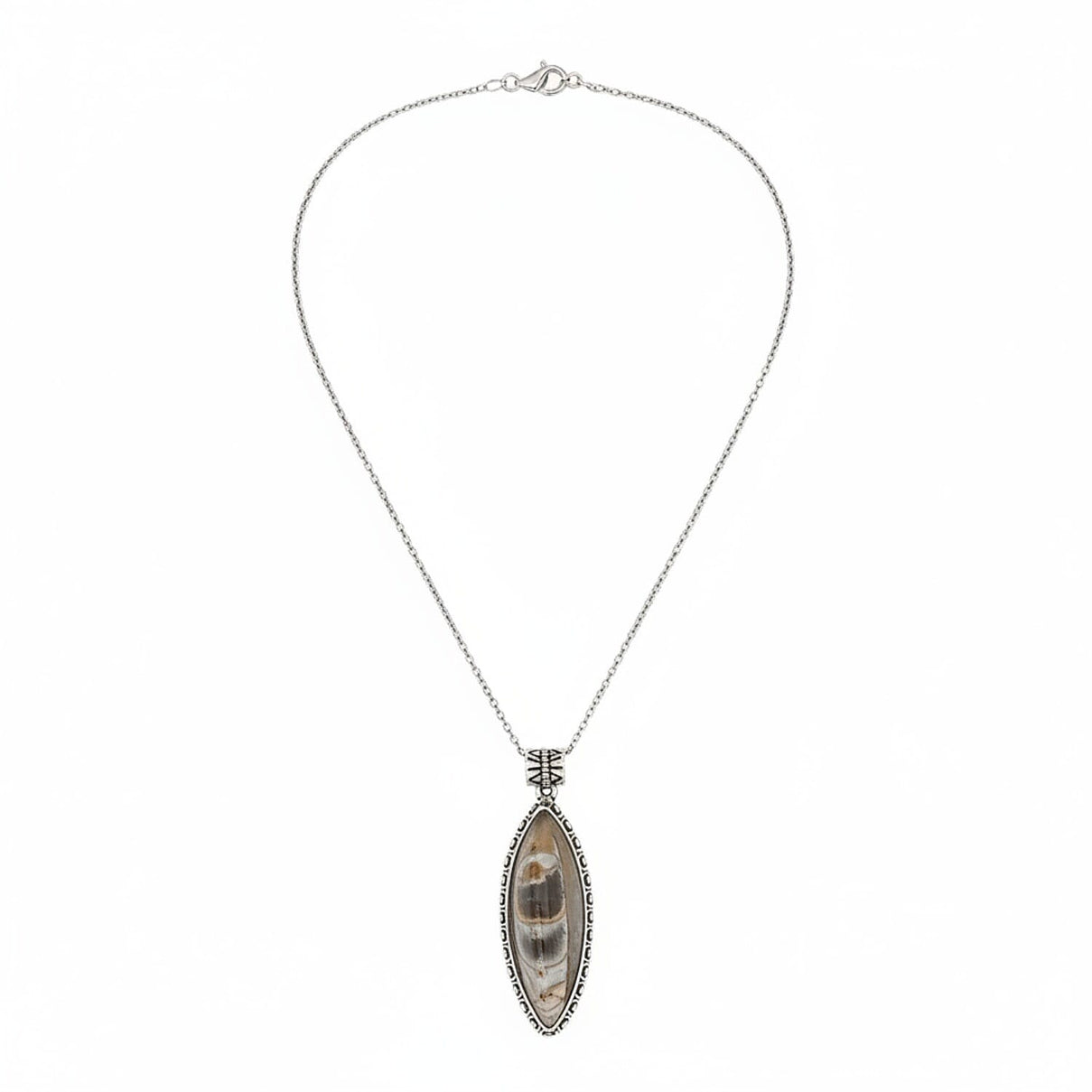 Tucson Finds - Orthoceras Pendant 34.50 Ct. 8184162 0