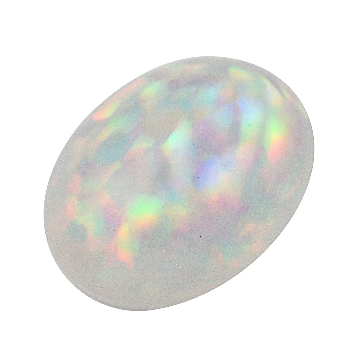 Tucson Rare Find - 10 Ct. AAAA Ethiopian Opal Loose Gemstone in Oval Shape 7716031 2