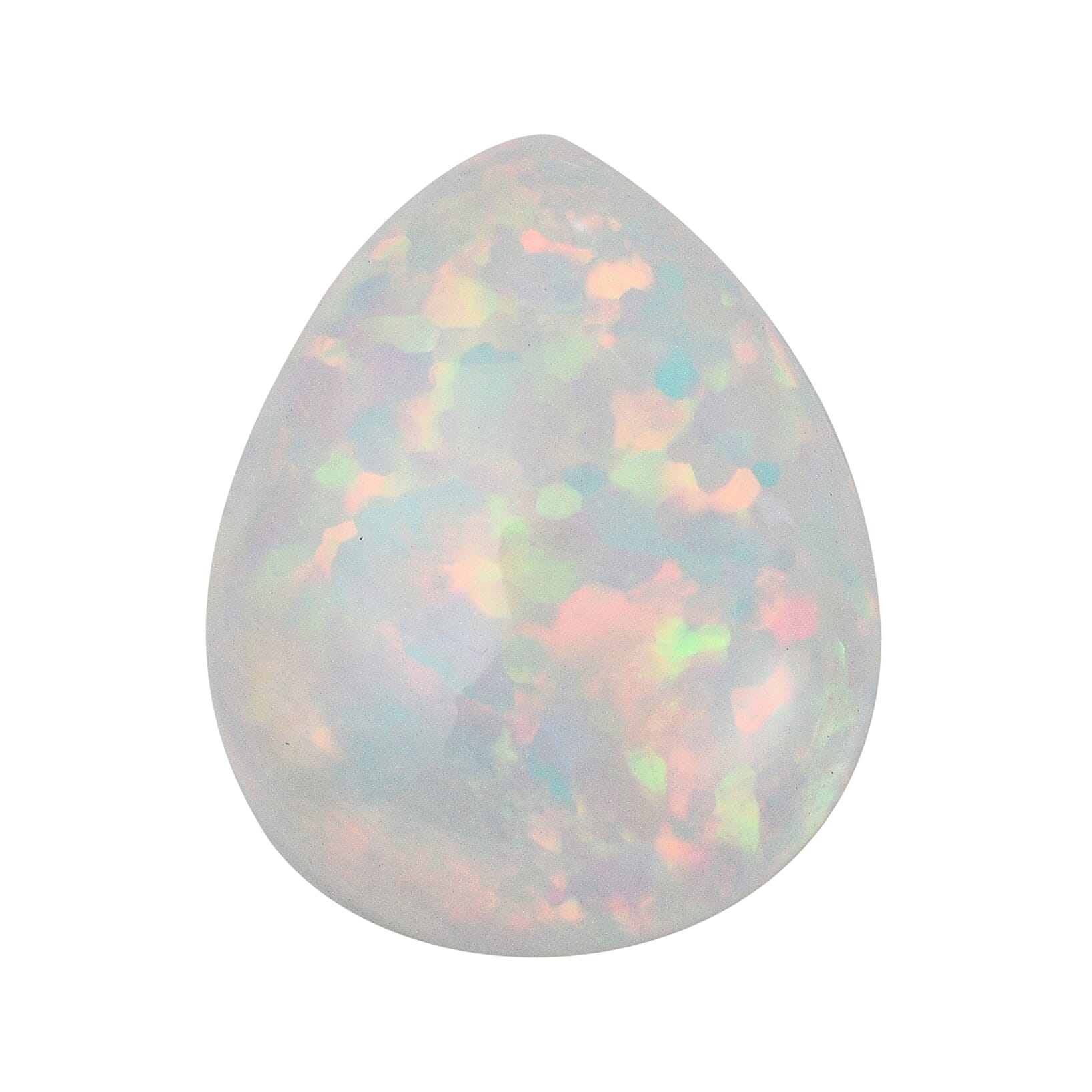 Tucson Rare Find - 10 Ct. AAAA Ethiopian Opal Loose Gemstone in Pear Shape 7716038 0