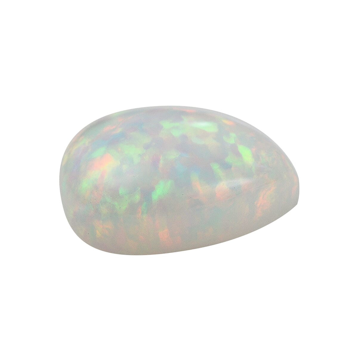 Tucson Rare Find - 10 Ct. AAAA Ethiopian Opal Loose Gemstone in Pear Shape 7716038 3