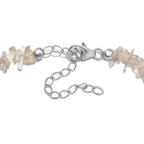 Turkizite Bracelet (Size - 7.5-2 Ext) in Rhodium Overlay Sterling Silver 65.00 Ct.