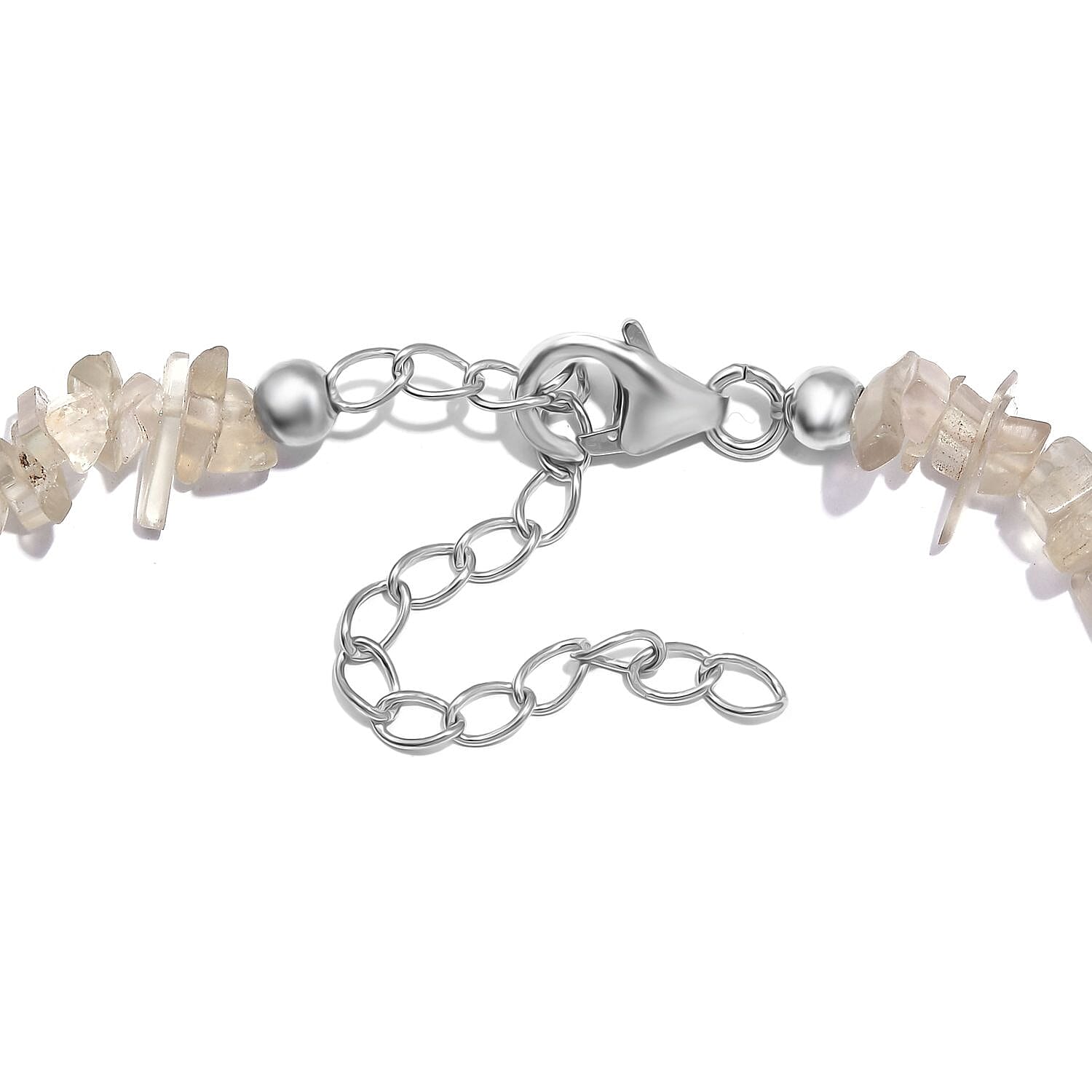 Turkizite Bracelet (Size - 7.5-2 Ext) in Rhodium Overlay Sterling Silver 65.00 Ct. 8021959 4