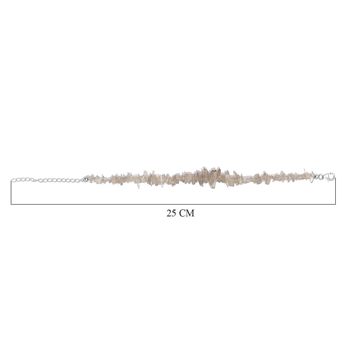 Turkizite Bracelet (Size - 7.5-2 Ext) in Rhodium Overlay Sterling Silver 65.00 Ct. 8021959 5