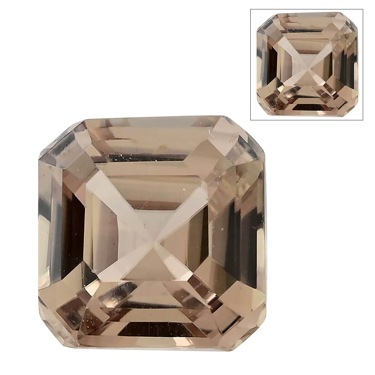 1 Ct. AAAA Asscher Cut Turkizite Loose Gemstone in Square Shape (6 MM) 7954837 0