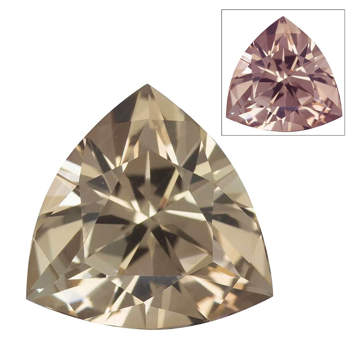 1.4 Ct. AAAA Turkizite Loose Gemstone in Trillion Shape (7 MM) 7928425 0