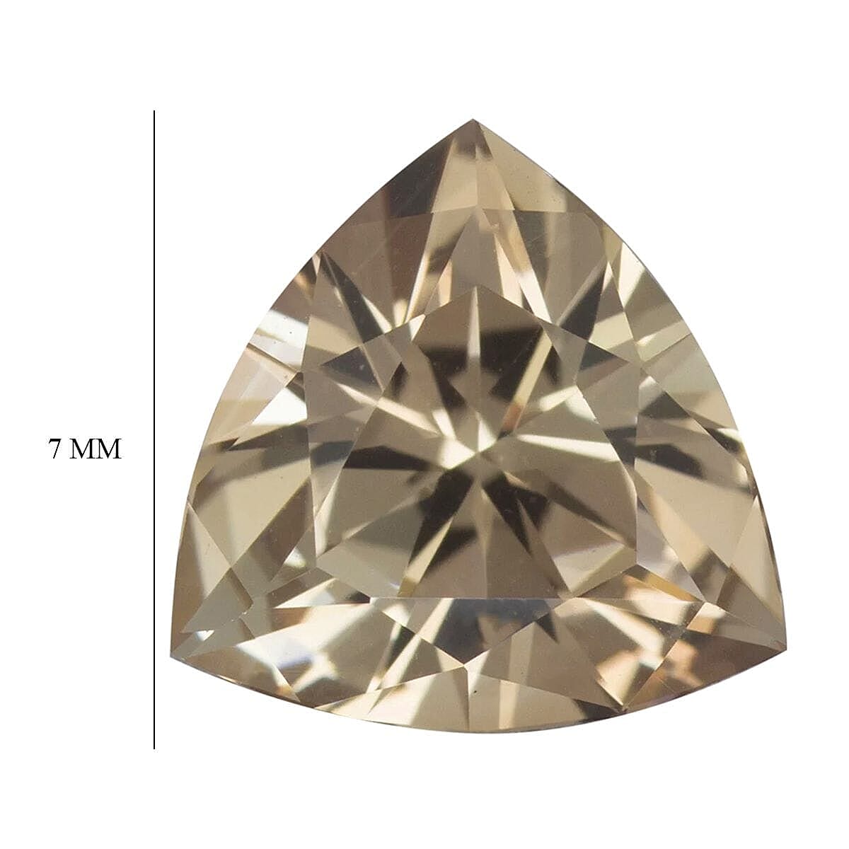 1.4 Ct. AAAA Turkizite Loose Gemstone in Trillion Shape (7 MM) 7928425 3