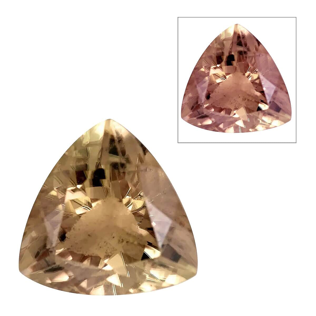 2.27 Ct. AAAA Turkizite Loose Gemstone in Trillion Shape (9 MM) 7788408 1