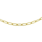 9K Yellow Gold  Chain (Size - 16),  Gold Wt. 3.4 Gms
