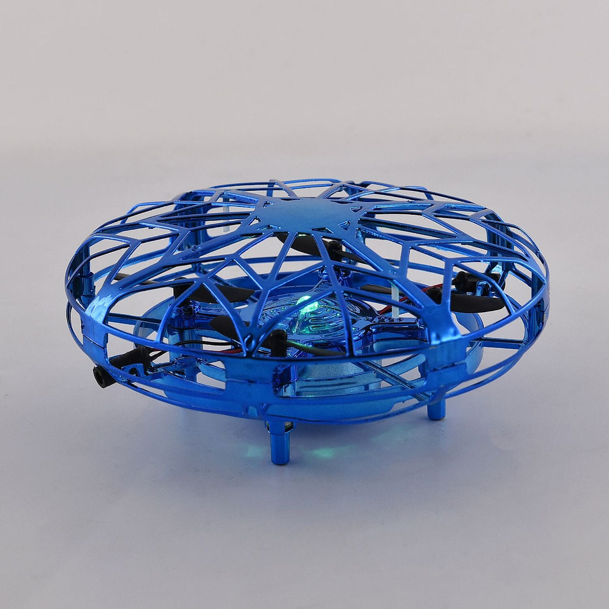 UFO Flying Ball with LED Light - Blue 7140680 2