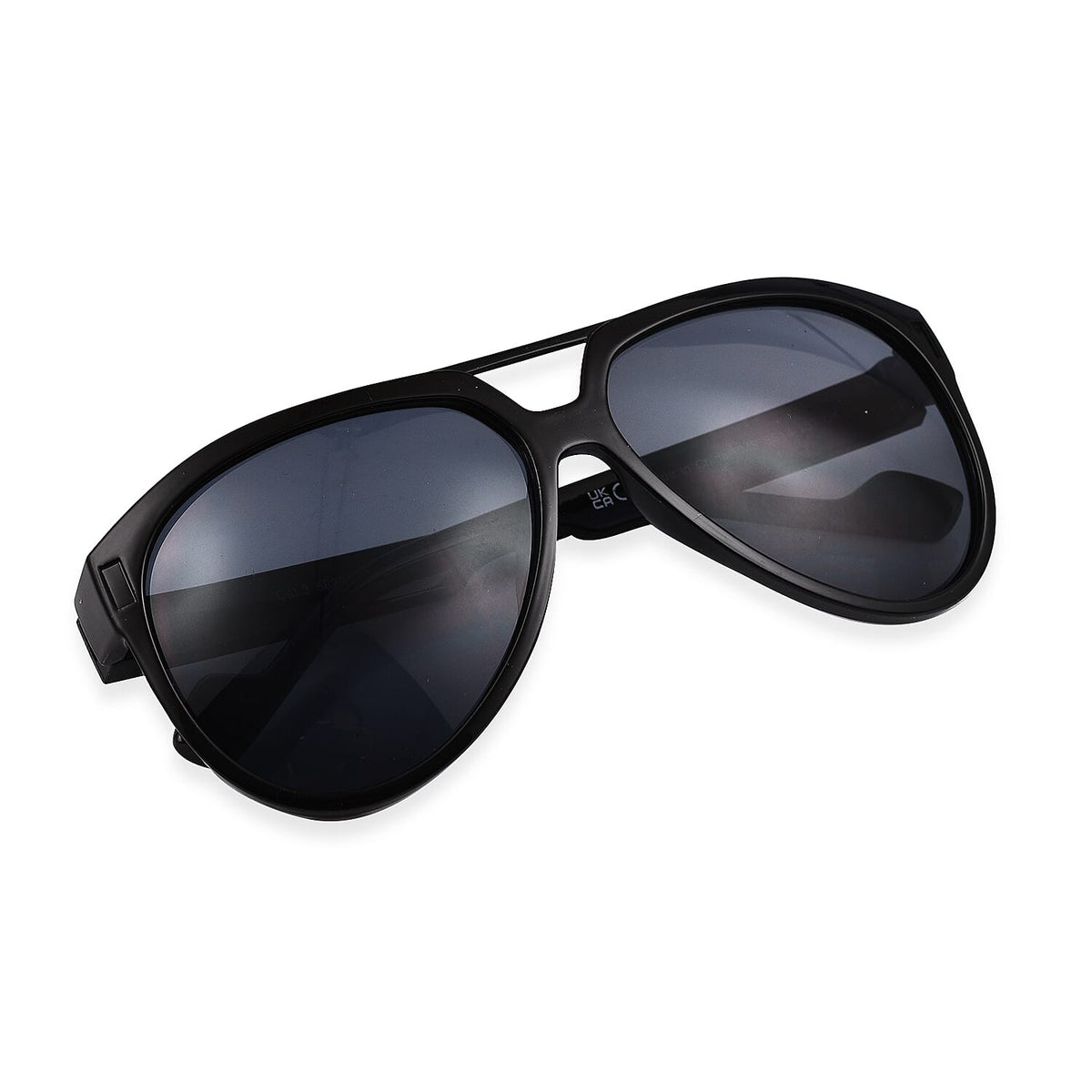UV 400 Cat 3 Aviator Sunglasses - Black 7554771 3