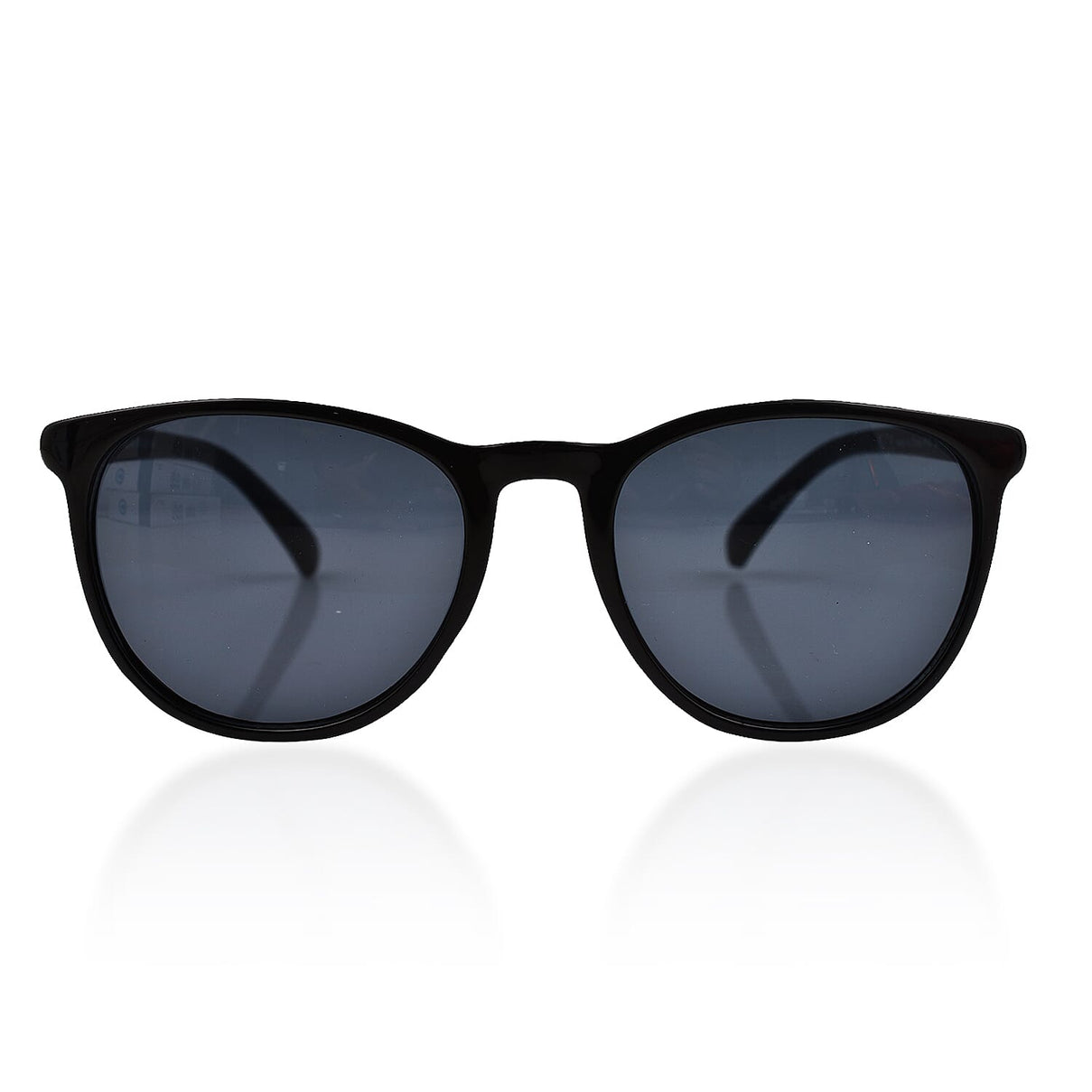 UV 400 Cat 3 Round Sunglasses - Black 7554774 0