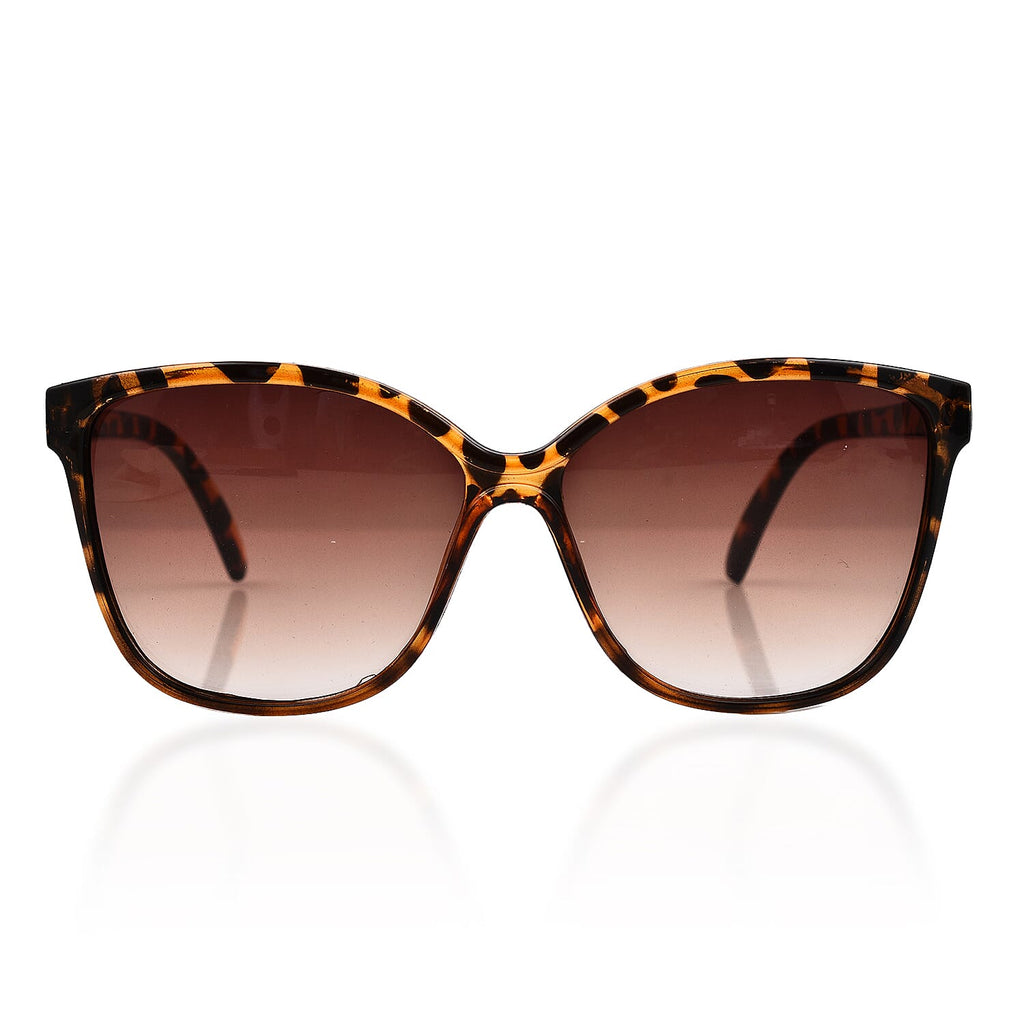 UV 400 Cat 3 Square Sunglasses - Brown