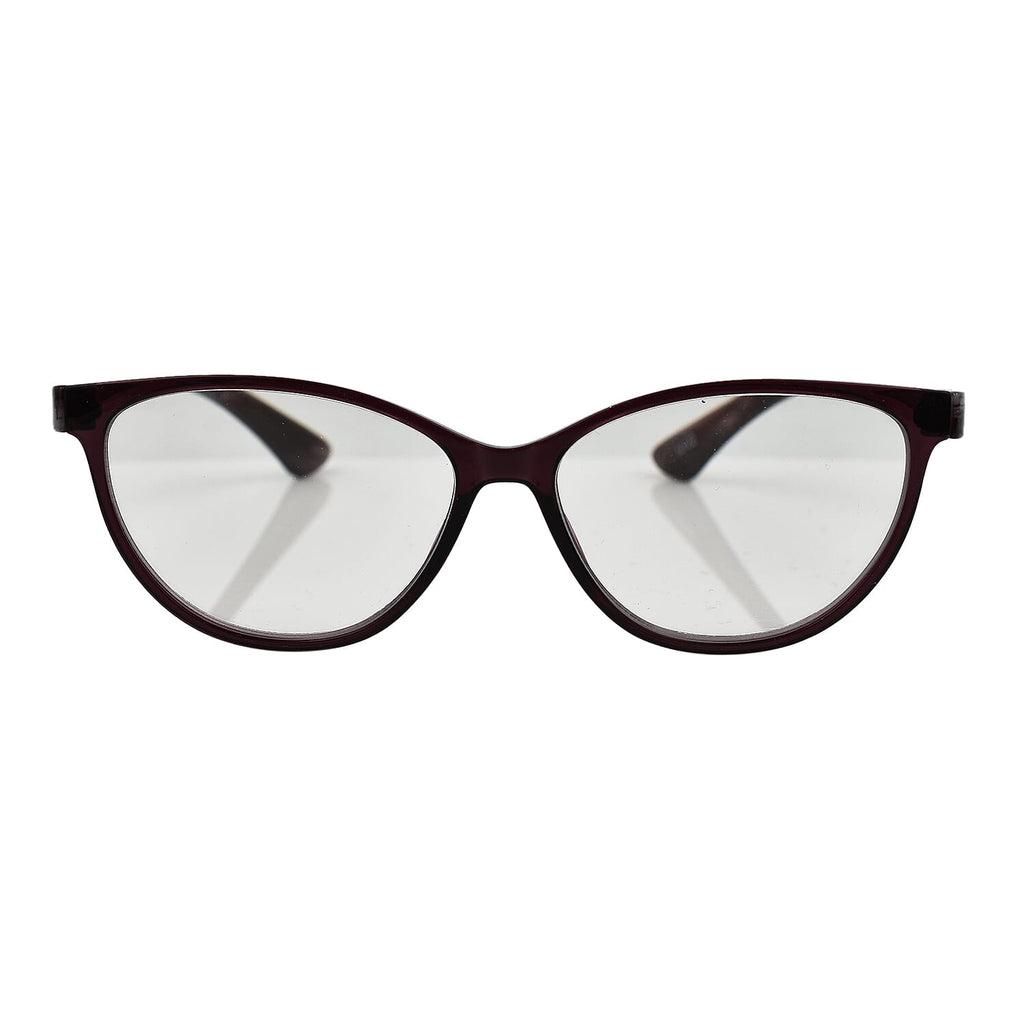 SWISS MADE Blue Light Reading Glass with UV 400 Protection- Violet Marble (Power_2.5)