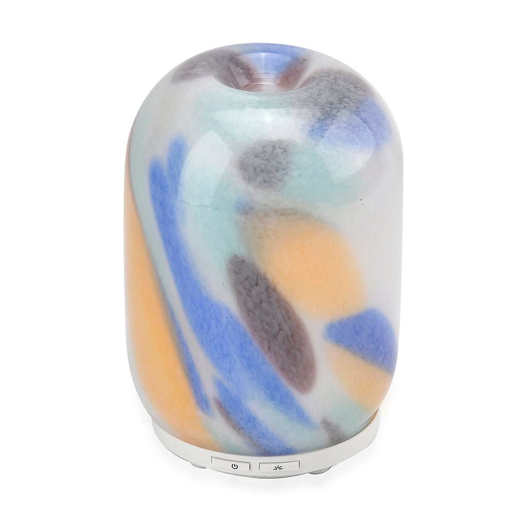 Ultrasonic Aroma Diffuser with 10 Fragrancel Oils & Changing LED Lights (Power 5W) - 120ml