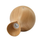 Ultrasonic Aroma Humidifier with LED Light (Size 14x10 cm) - Light Brown
