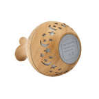 Ultrasonic Aroma Humidifier with LED Light (Size 14x10 cm) - Light Brown