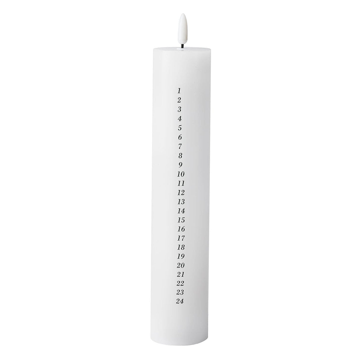 Unique Christmas Calender Candle with Remote Control - 25 LED Warm Lights 2xAA Battery (Not Inc.) 7598979 3