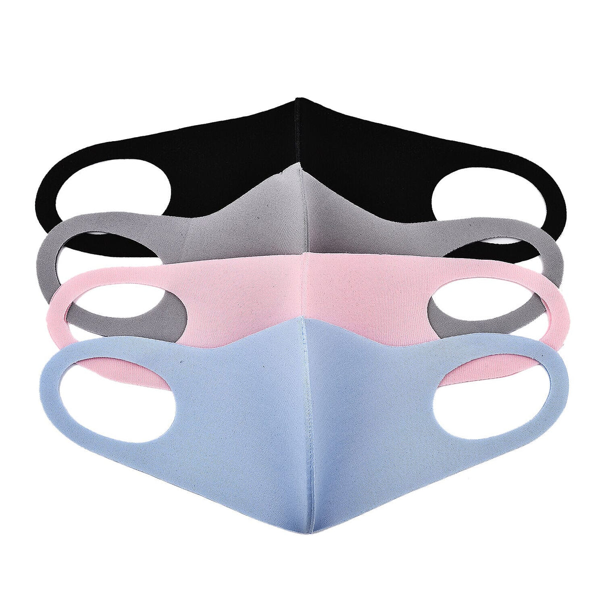 Unisex Solid Colours Washable and Reusable Face Covers 4029865 0