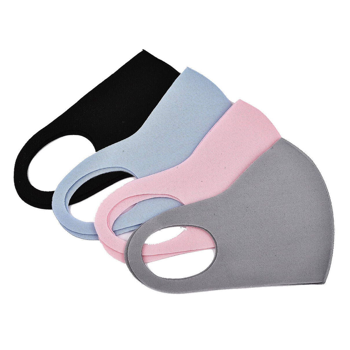 Unisex Solid Colours Washable and Reusable Face Covers 4029865 1