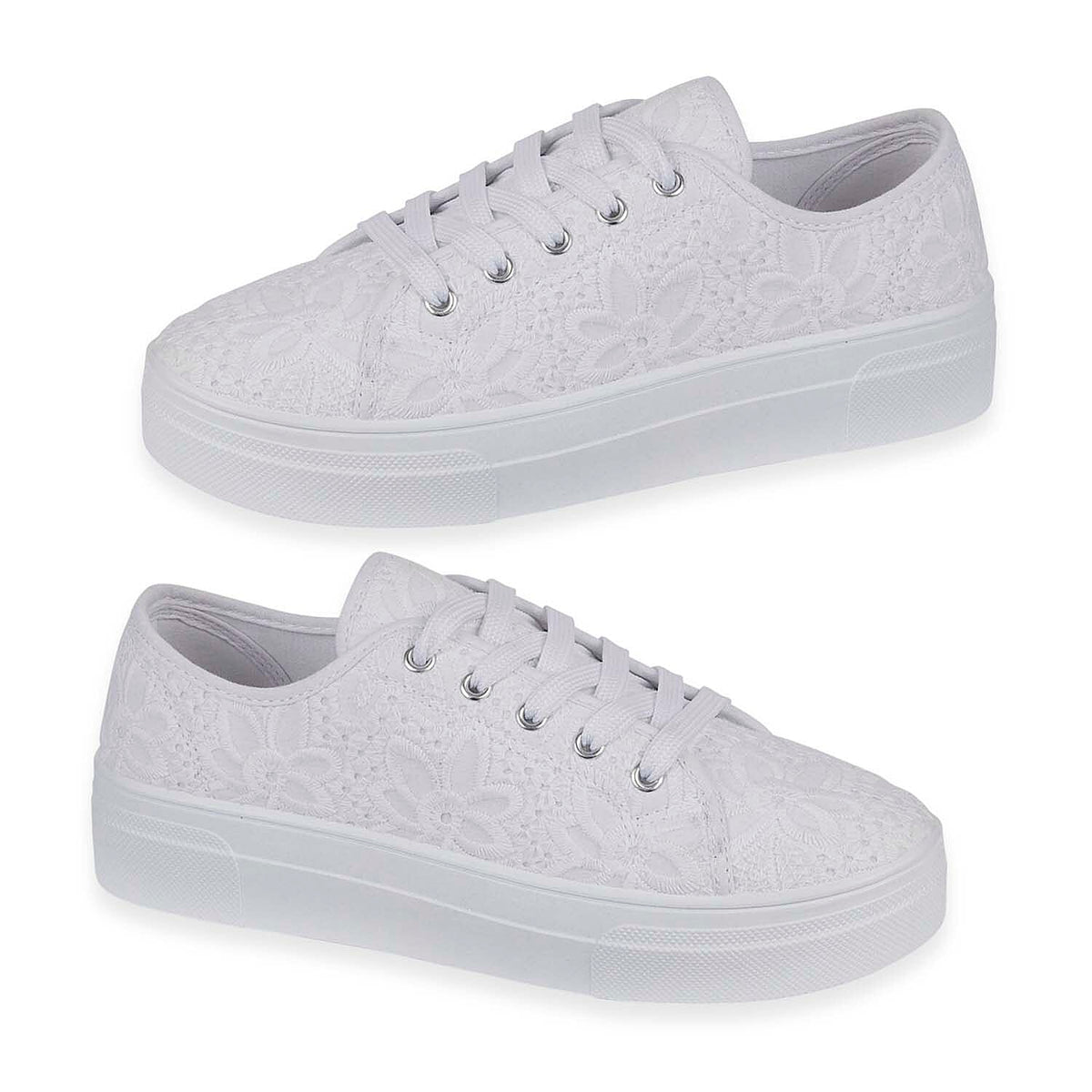 Urban Jacks Ladies Casual Canvas Shoe (Size 6) - White 8067267 0