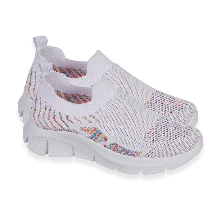 Urban Jacks Ladies Fly Knit Easy Slip-On Shoe (Size - 6) - Navy 8067174 1