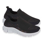 Urban Jacks Ladies Limoncello Fly Knitted Slip-On Shoe (Size 7) - Black