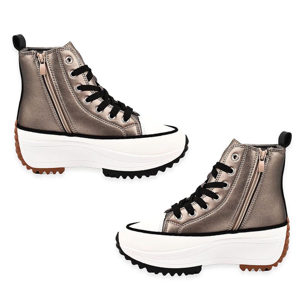 Urban Jacks Ladies Shoe (Size 4) - Pewter