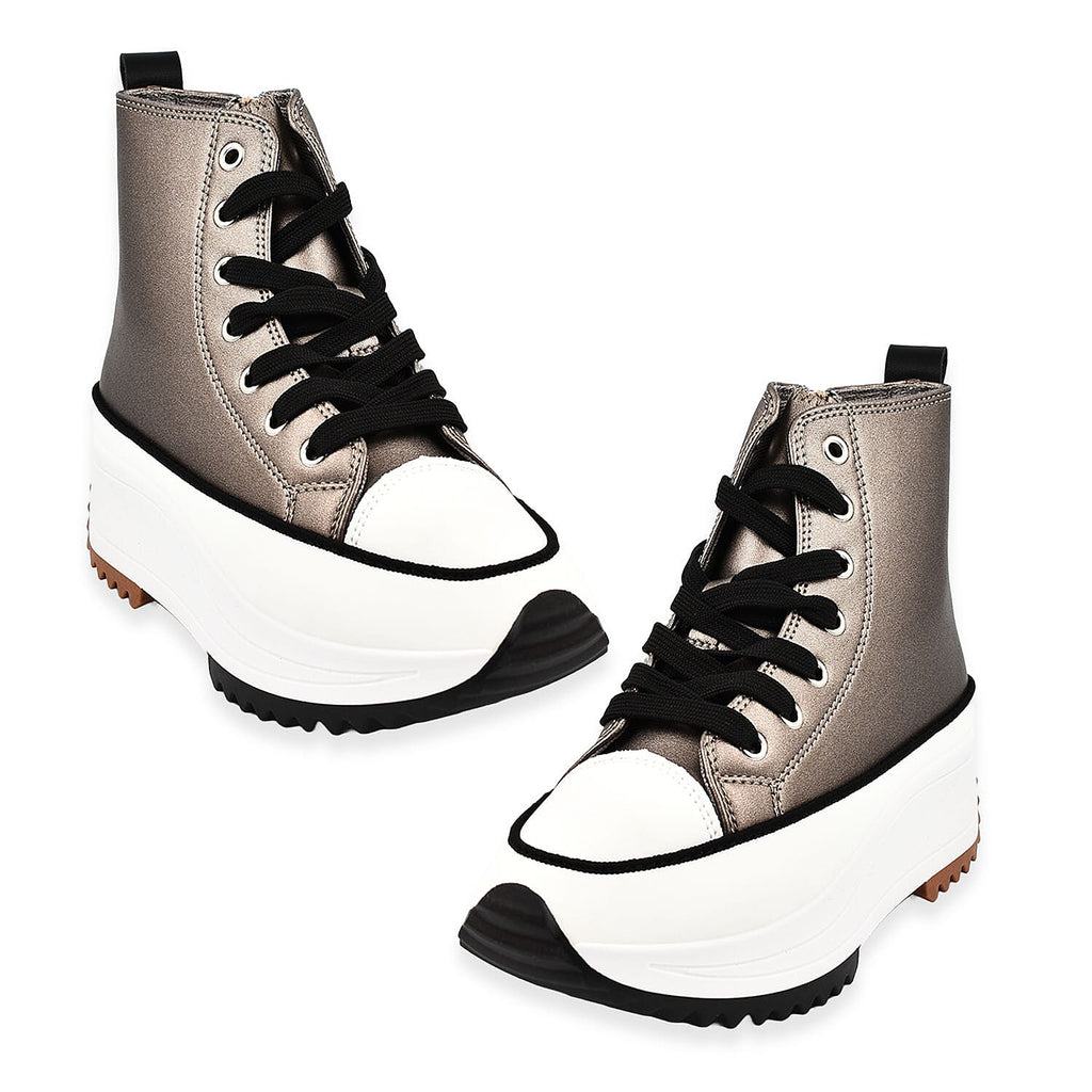 Urban Jacks Ladies Shoe (Size 4) - Pewter