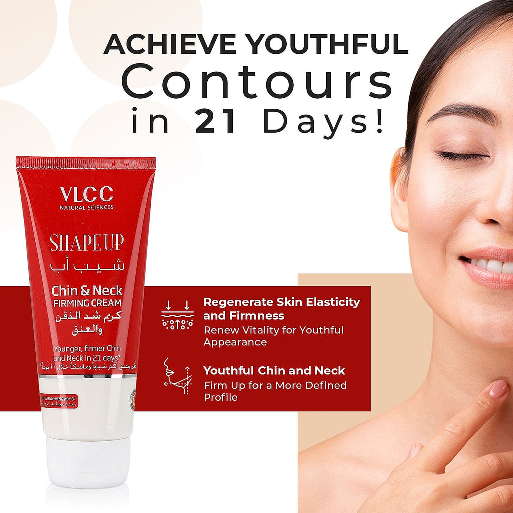 VLCC Shape Up Chin - Neck Firming Cream - 100Gm