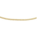 Ottoman Treasures - 9K Yellow Gold Curb Necklace with Spring Ring Clasp