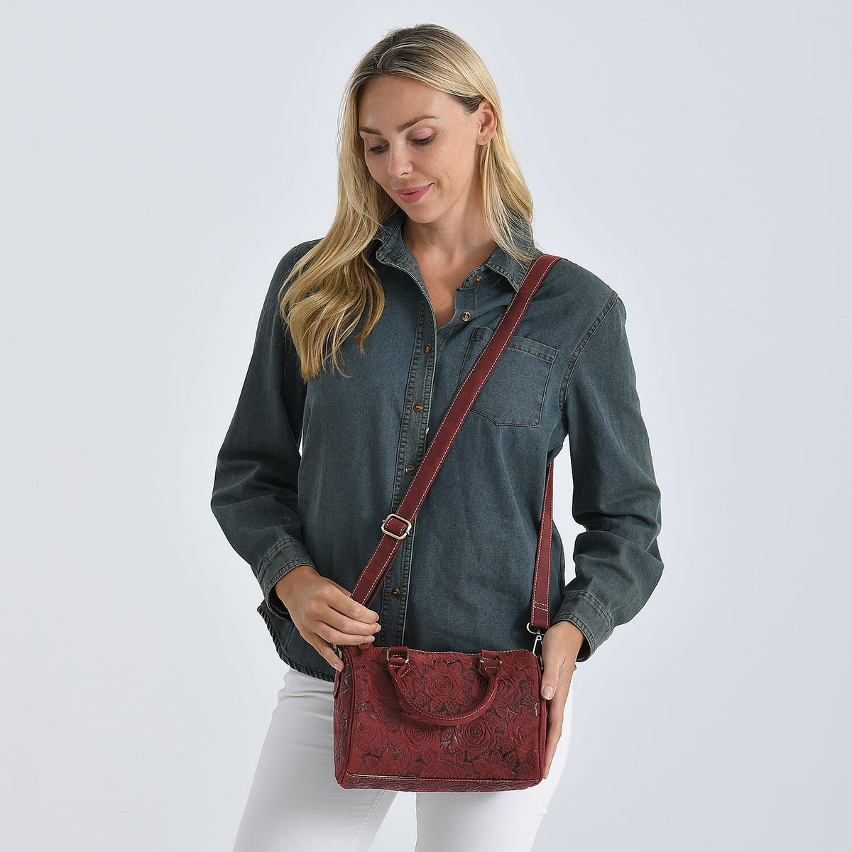 Valissiere Crossbody Bag (Size - One Size) - Burgundy V32587105 3