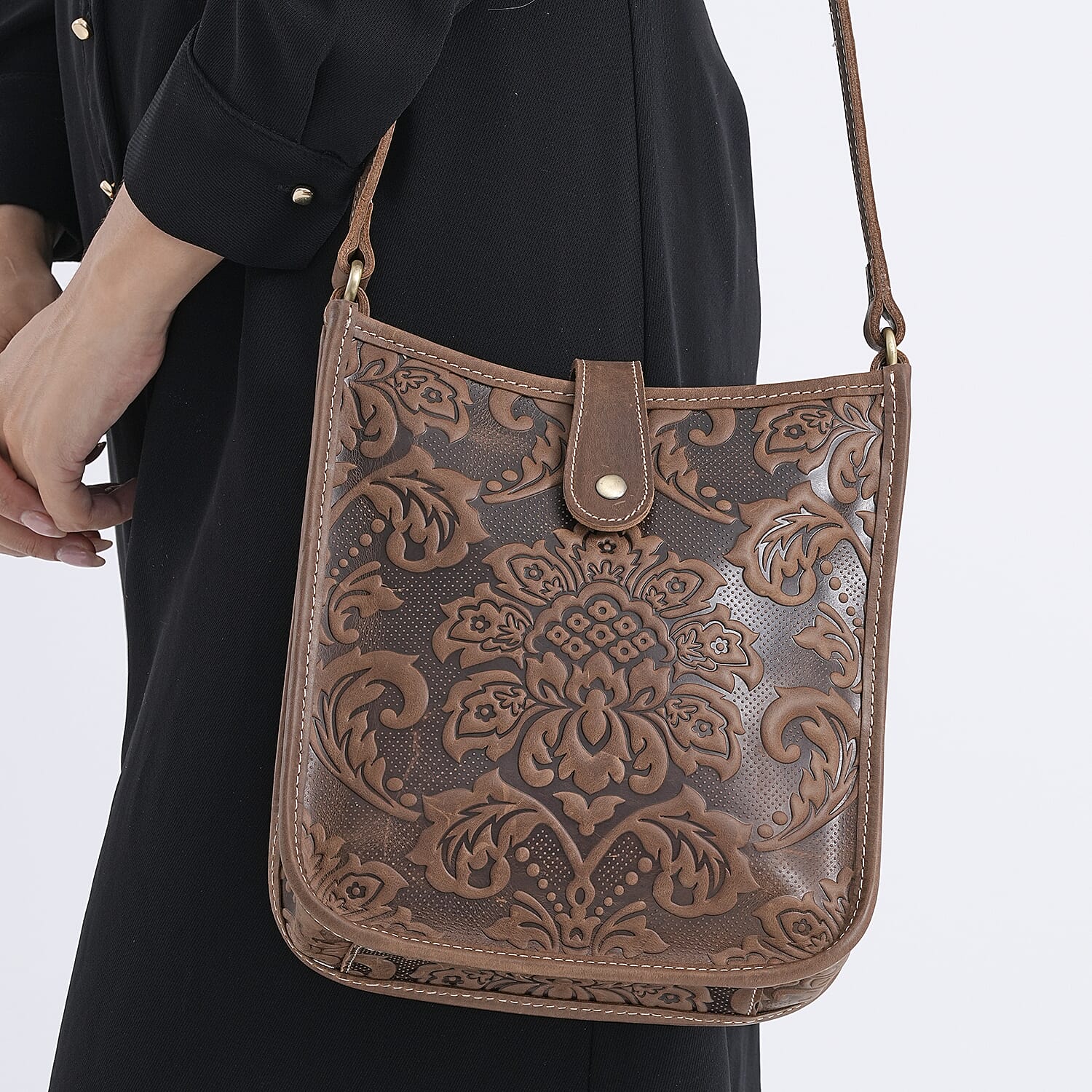 Valissiere Crossbody Bag (Size - One Size) - Khaki 8222314 4