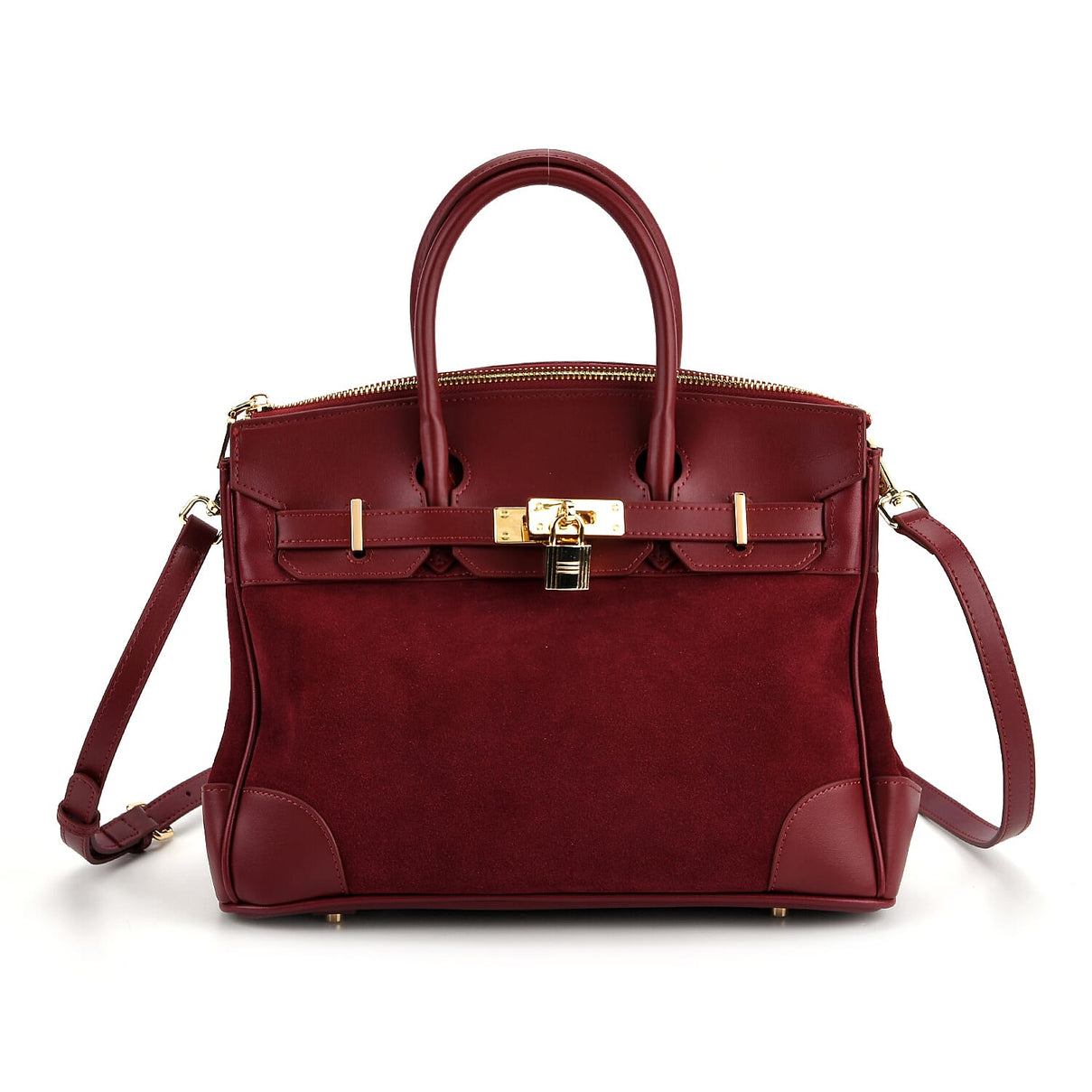 Valliserie 100% Genuine Leather Classic Structured Satchel Bag (Designer Inspired) 8256465 0
