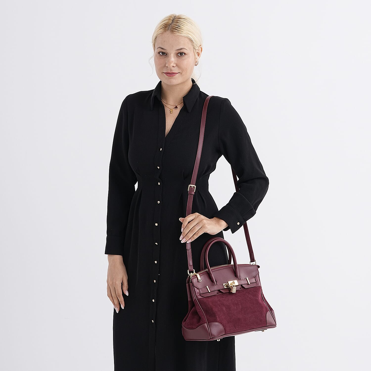 Valliserie 100% Genuine Leather Classic Structured Satchel Bag (Designer Inspired) 8256465 3