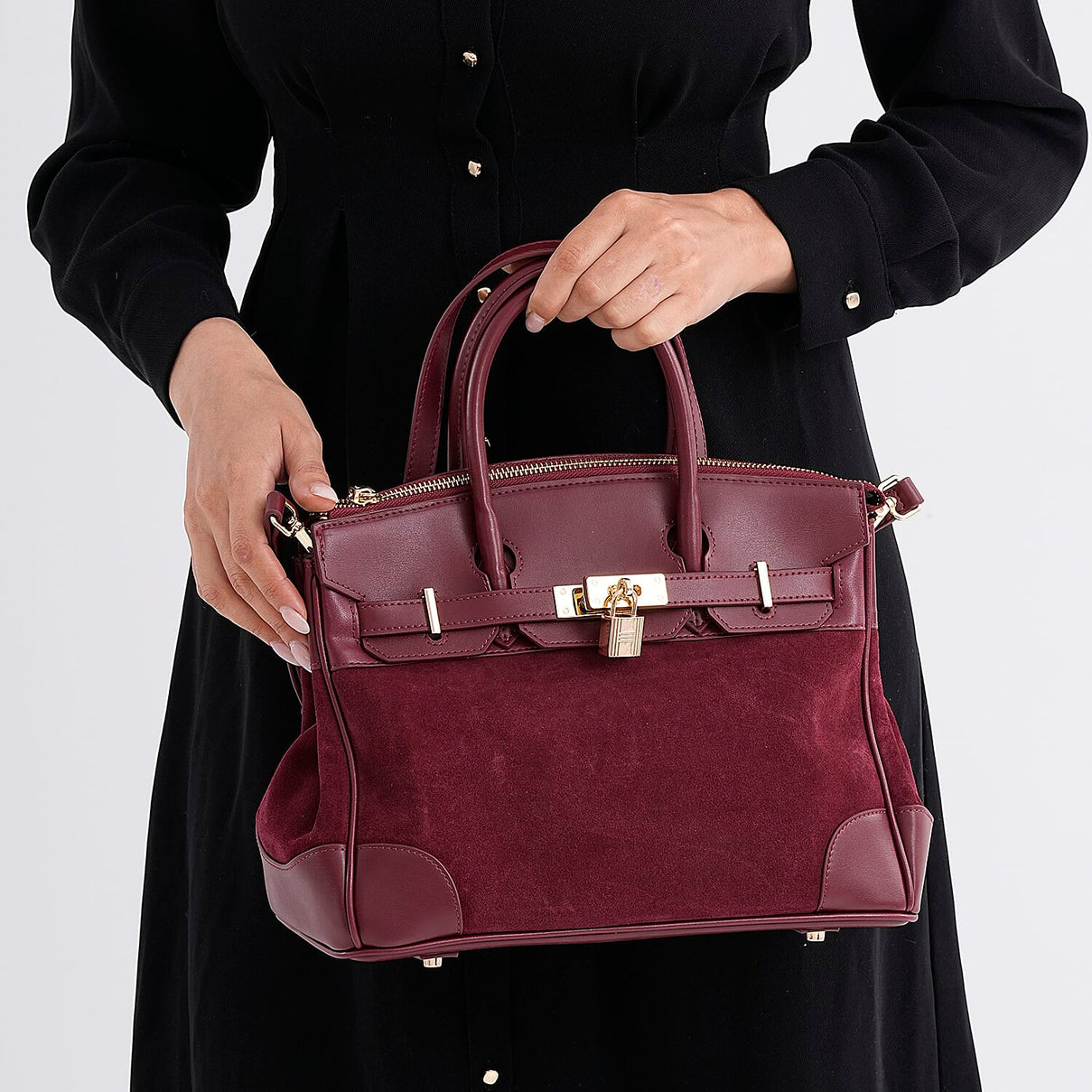 Valliserie 100% Genuine Leather Classic Structured Satchel Bag (Designer Inspired) 8256465 4