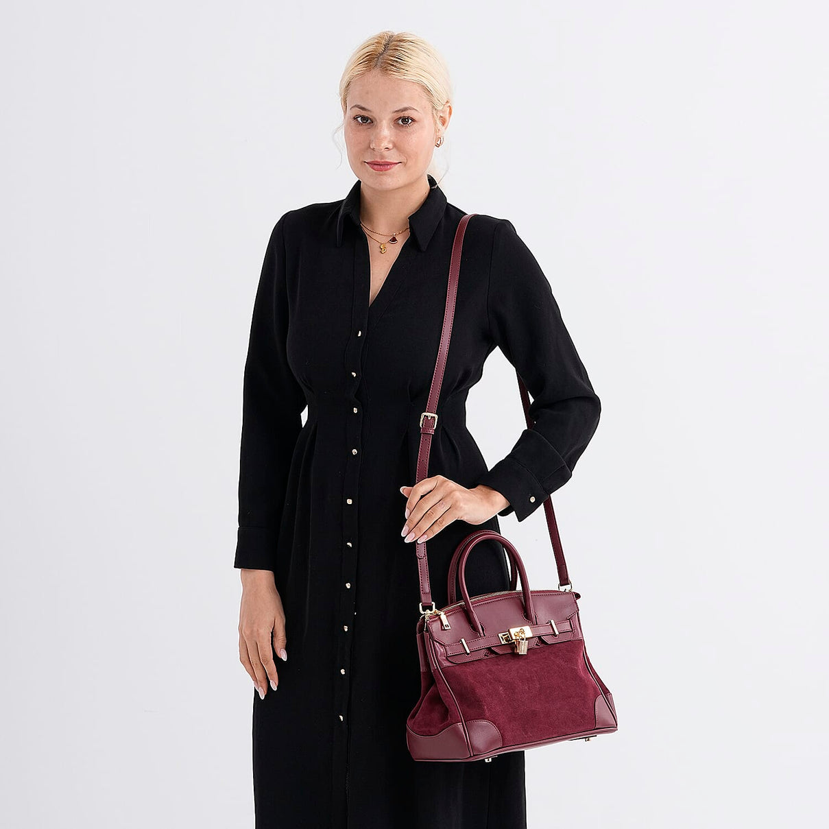 Valliserie 100% Genuine Leather Classic Structured Satchel Bag (Designer Inspired) 8256465 12