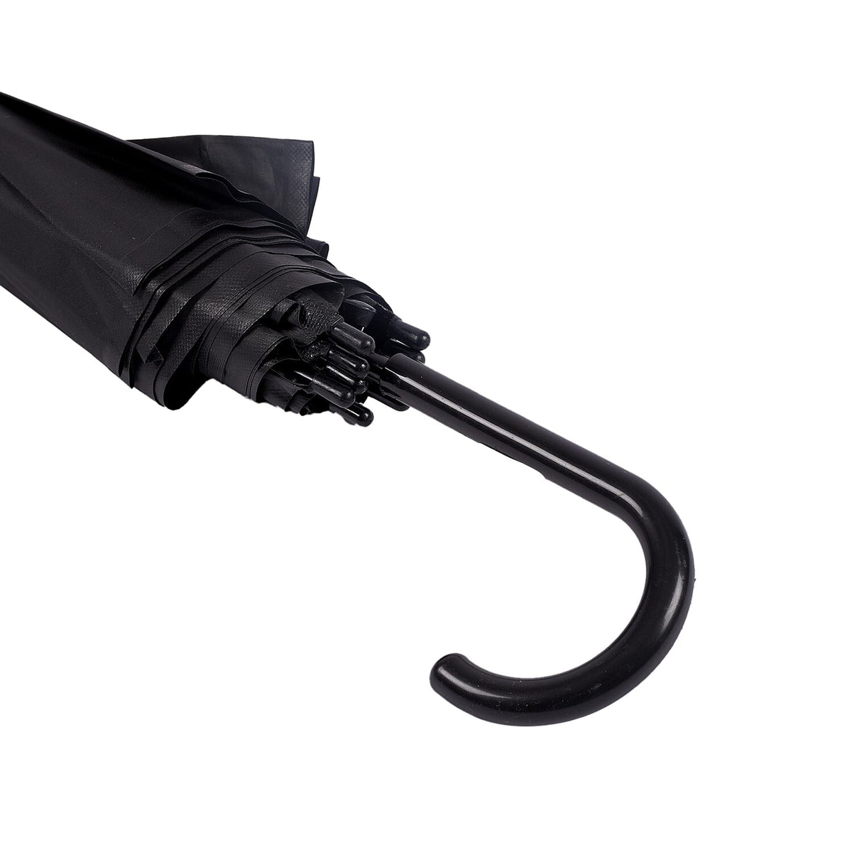 Value Buy Deal - Semi Automatic Frosted Umbrella - Black 7601781 5