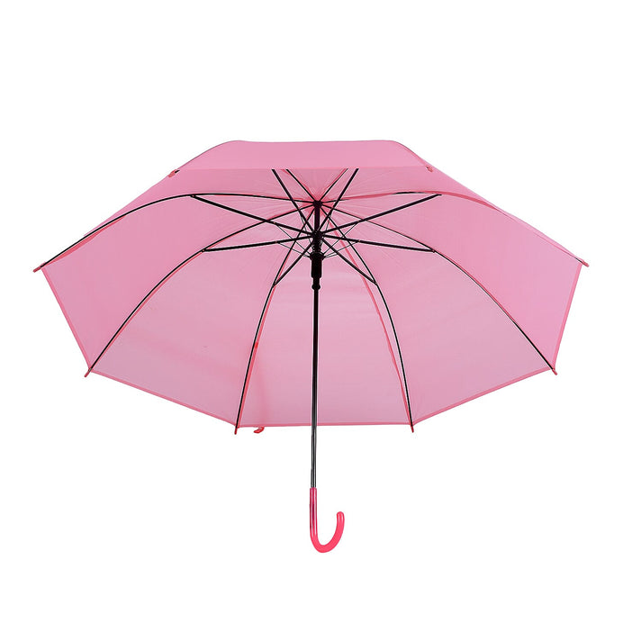 Value Buy Deal - Semi Automatic Frosted Umbrella - Pink 7601783 1